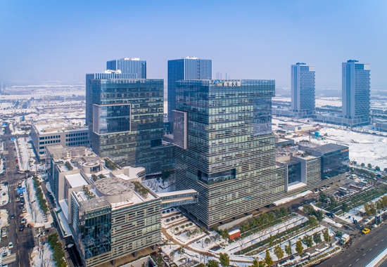 南京江北新区研创园全景图